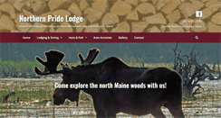 Desktop Screenshot of northernpridelodge.com